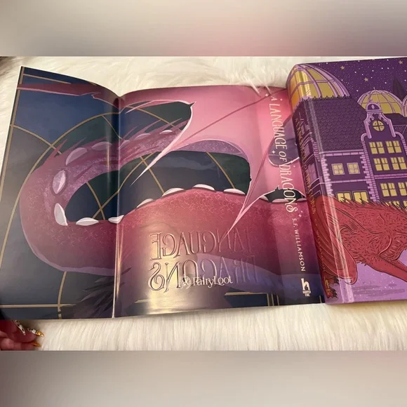 Fairyloot Edition of A Language of Dragons by S.F Williamson - Picture 6 of 11